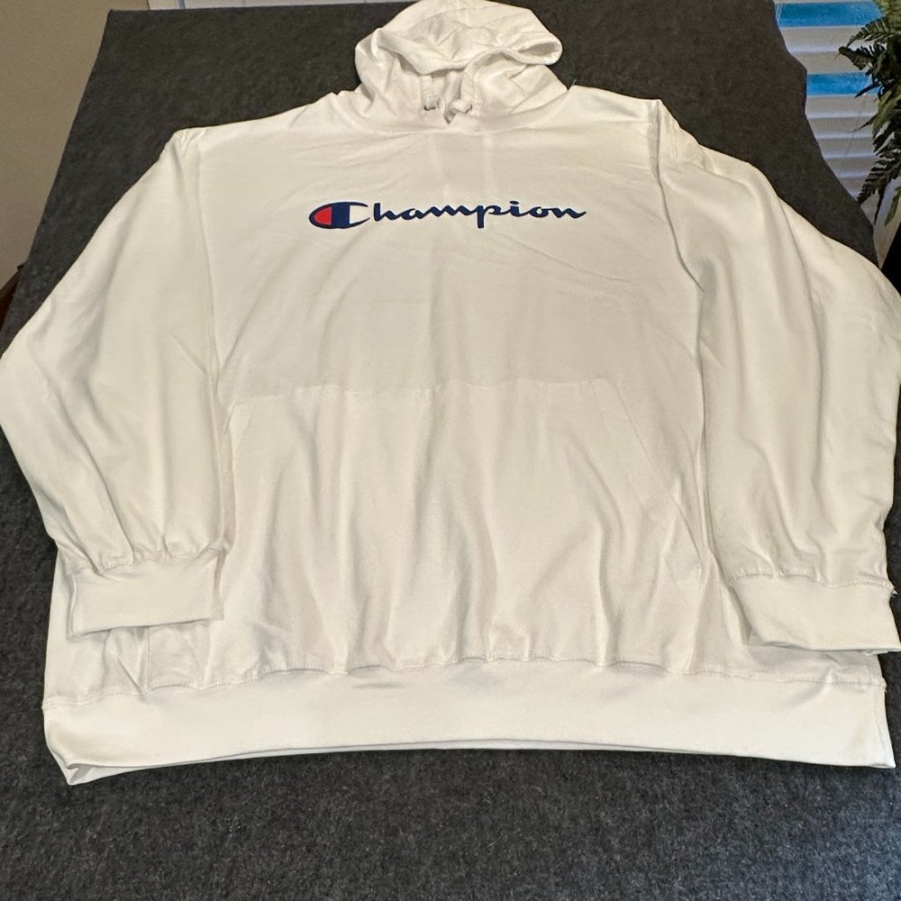 White Champion 3XL Hoodie NWT D23
